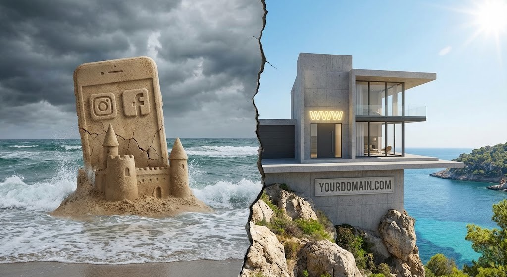 Stop Building on Rented Land: Why Your "Instagram Business" Needs a Website